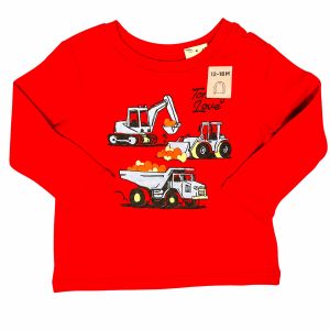 Long-Sleeve Unisex Graphic T-Shirt for Toddler