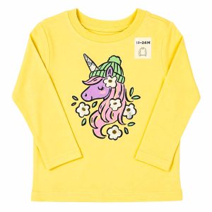 Long-Sleeve Graphic T-Shirt for Toddler Girls