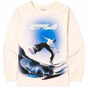 CloudMotion Long-Sleeve Graphic Performance T-Shirt for Boys