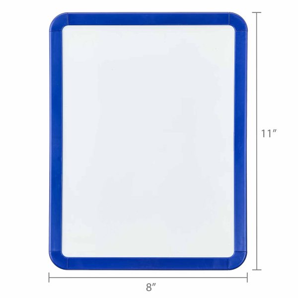 Small Dry Erase Board (Blue Border Detail)
