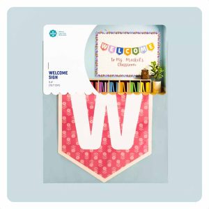 Welcome Bunting Banner (In Packaging)
