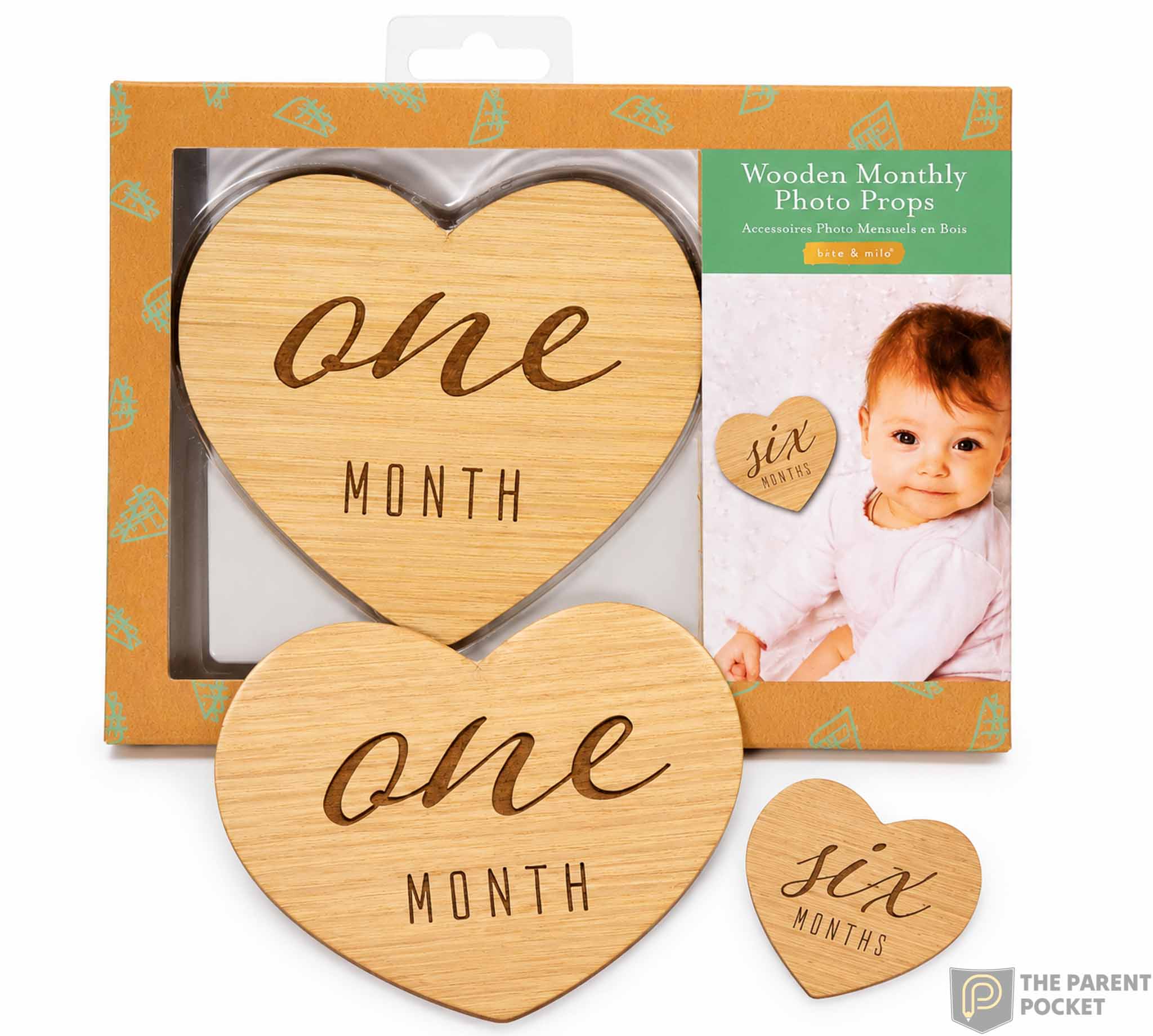 Wooden Monthly Photo Prop