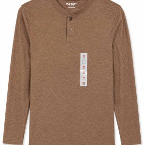 Brown Long Sleeve shirt Boy