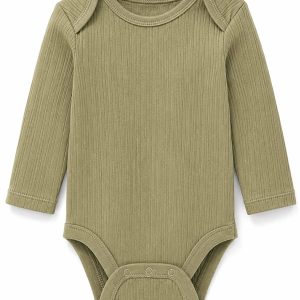Baby Onsie Olive Green
